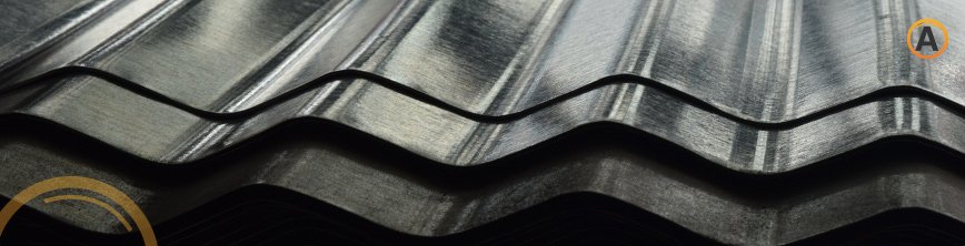 Plano a detalle de una pieza de lámina galvanizada
