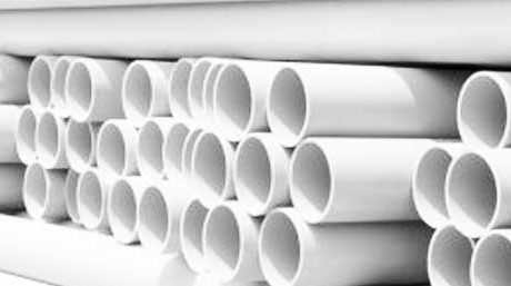 Tubería fabricada con PVC