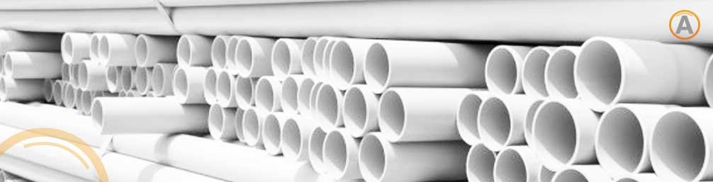 Tubería fabricada con PVC