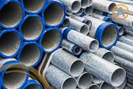 Plano a detalle de tubo galvanizado de acero