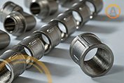 Plano a detalle de coples galvanizados