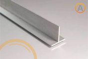 Plano a detalle de una pieza de aluminio